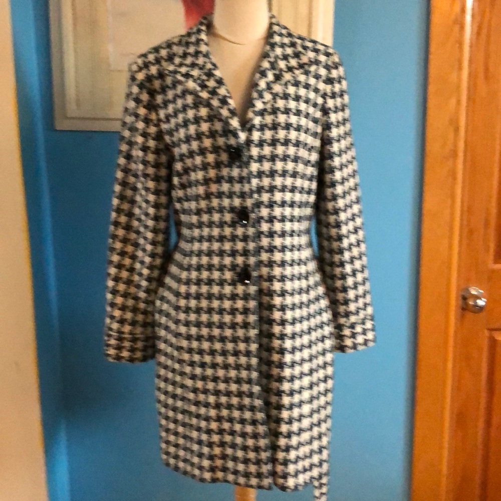 Evan-Picone herringbone coat. Size 10
